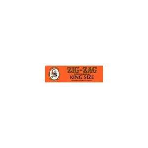 ZIG ZAG KING SIZE 100MM ROLLING PAPERS 12 PACKS