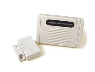   WIRELESS SECURITY ALERT CHIMES OR VIBRATES A DOOR OR WINDOW ALERT