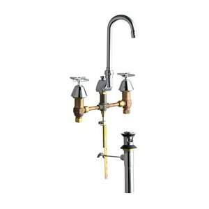  Chicago Faucets 794 CP Chrome Manual Deck Mounted 8 