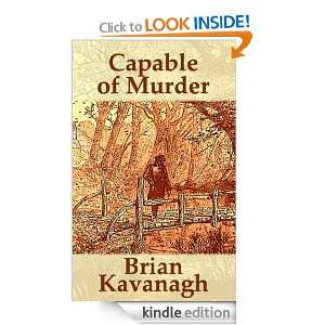 Capable of Murder (BELINDA LAWRENCE MURDER MYSTERY) Brian Kavanagh 