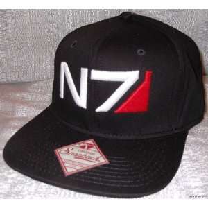 Mass Effect 3 N7 Logo Snapback Flatbill Baseball CAP/ HAT