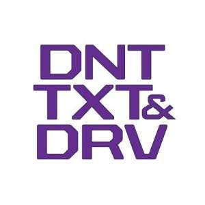  Dnt Txt Drv Round Sticker Arts, Crafts & Sewing