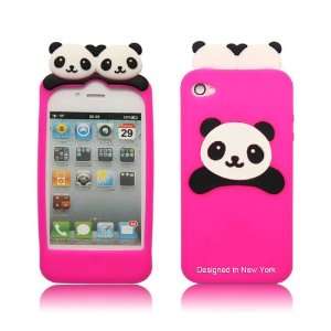  Cute PANDA Soft Silicon Back Case Cover skin for iPhone 4 