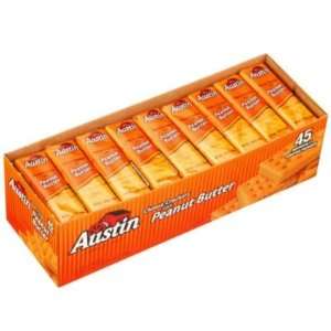  Austins Peanut Butter & Cheese Crackers (45 pkgs 