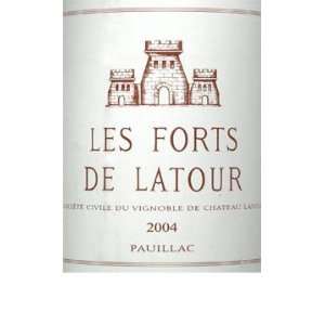  2004 Forts de Latour Pauillac 750ml Grocery & Gourmet 