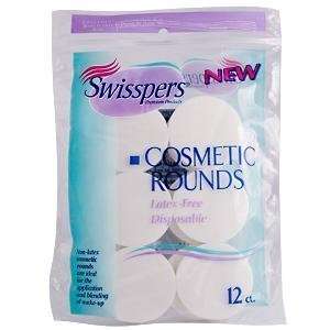  Swisspers Cosmetic Rounds 12 Ct ( Eight Pack) Beauty