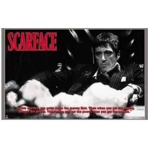   Scarface   Movie Poster (The Rules) (Size 36 x 24)