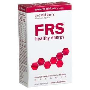  FRS Healthy Energy Low Calorie Wild Berry Powder, 2.2 oz 