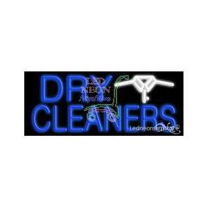 Dry Cleaners Logo Neon Sign 13 Tall x 32 Wide x 3 Deep  