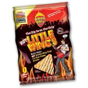 Rock N Roll Gourmet Little Wings 4oz/12 Pack Buffalo Wing Chips with 