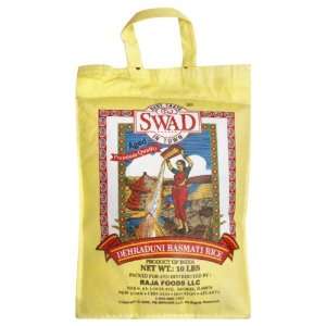 Swad Rice Basmati, 10 pounds  Grocery & Gourmet Food