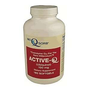 100mg ActiveQ (180 Softgels) uses Ubiquinol the active antioxidant 
