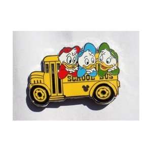  Huey, Dewey, & Louie in School Bus 