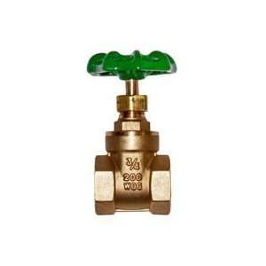   10138 N/A 2 1/2 Forged Brass Gate Valve with Hard Seat   IPS 10138