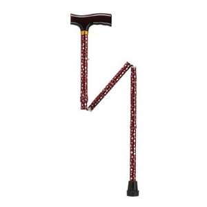   Adjustable Folding Cane with T Handle 10304