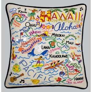  Catstudio Hawaii Pillow * Original Geography Collection 