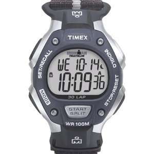  Timex Ironman Triathlon 30 Lap Full Size Silver/Blue/Black 