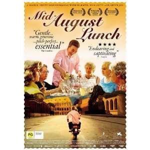  Mid August Lunch Movie Poster (27 x 40 Inches   69cm x 