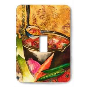  Chefs Stew Decorative Steel Switchplate Cover