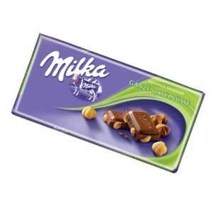 Worlds Best Milka Chocolate   Whole Nuts, 10 Bars