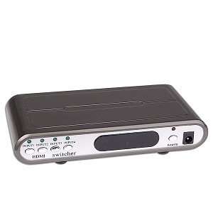  4 Port HDMI Switch with Remote Control Electronics