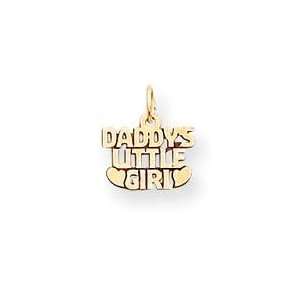  Daddys Little Girl Necklace in 14k Yellow Gold Jewelry