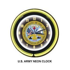  US Army Neon Clock 14