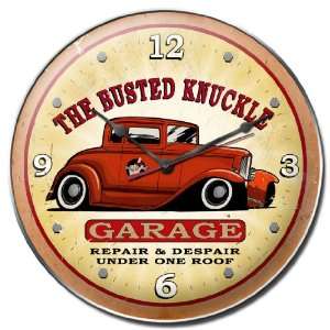  Busted Knuckle Garage BKG 167 14 Hot Rod Wall Clock Automotive