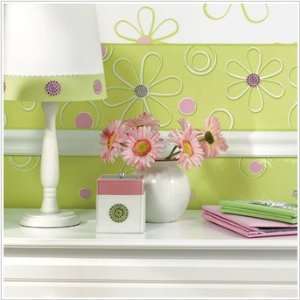  Lime and Pink Wall Gems