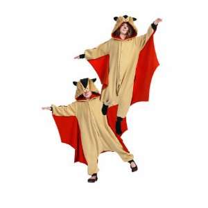  Childs Flying Squirrel Costume Pajamas Size Medium (8 10 