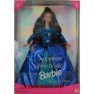  Sapphire Sophisticate Barbie Doll Toys & Games
