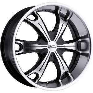  5x127 5x5 5x135 +16mm Black Machined Wheels Rims Inch 17 Automotive