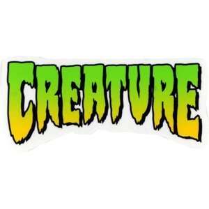  CREATURE LOGO SM DECAL 2x4