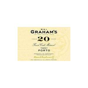  Grahams 20 Year Old Tawny Port (375ML half bottle 