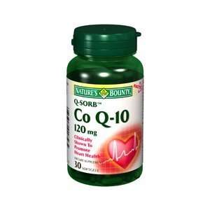  NB CO Q 10 120MG 1856 30SG NATURES BOUNTY Health 