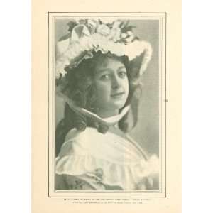 1902 Print Actress Lulu Glaser 