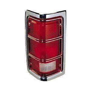 81 87 DODGE RAMCHARGER TAIL LIGHT LH (DRIVER SIDE) SUV, With Chrome 