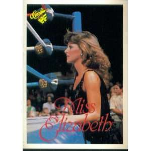  1990 Classic WWF Wrestling Card #67  Miss Elizabeth 