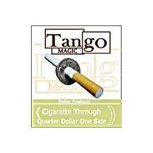  Cig thru Quarter Spring 1 Side Tango Magic Tricks Trick 