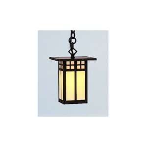 Arroyo Craftsman GH 6L TN RB Glasgow 1 Light Outdoor Hanging Lantern 