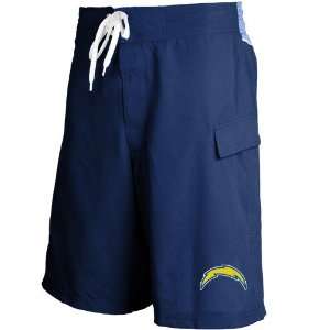  San Diego Chargers Navy Blue Team Logo Boardshorts Sports 