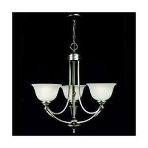   Quoizel Empire Silver Delray Chandeliers Mid Sized