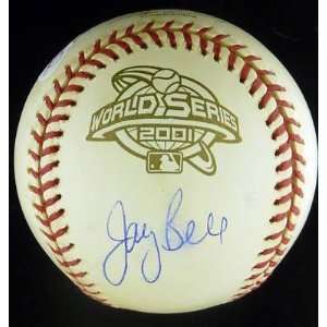   Bell Signed Baseball   2001 Ws Dbacks Jsa Coa   Autographed Baseballs