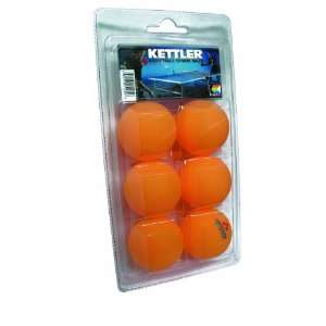  Kettler 6 Star Table Tennis Balls, 144  Pack Sports 