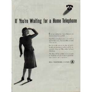 If Youre Waiting for a Home Telephone   If you are waiting for a home 