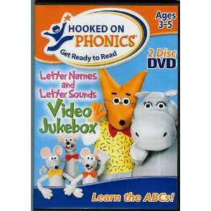  Hooked On Phonics Letter Names and Letter Sounds DVD Set 