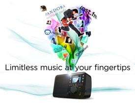 Logitech Squeezebox Radio Music Player with Color Screen (Black)