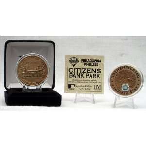   Citizens Bank Park Authenticated Infield Dirt Coin