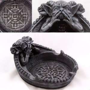  Screaming Bugbear Ashtray with Celtic Design Everything 