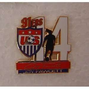  Joy Fawcett Official 91er Player Pin